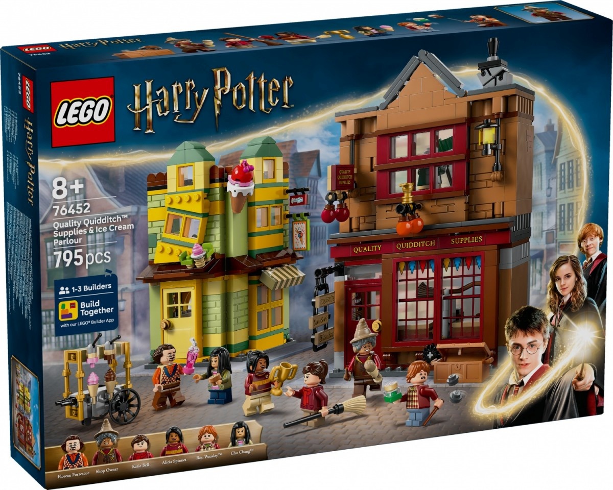 LEGO klotsid 76452 Harry Potter Qualiät for Quidditch und Fortescues Eissalon