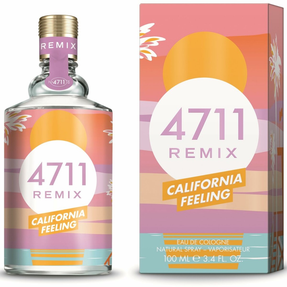 4711 Odekolonn 4711 REMIX CALIFORNIA FEELING Remix CaliforniaFeeling EDC 100ml