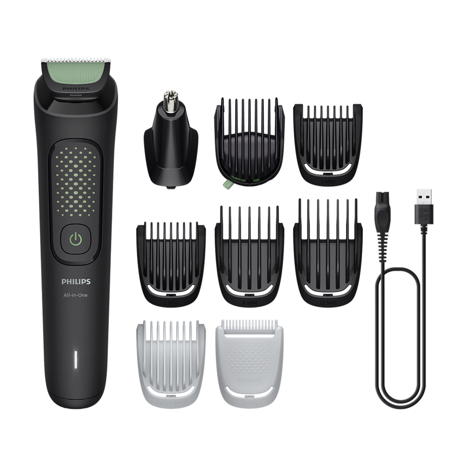 Philips juukselõikur MG3945/15 Series 3000 All-in-One Trimmer, must