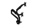 Arozzi lauakinnitus Desk Mount | Neo Duo - Gas Spring Monitor Arm AZ-ALZARE-NEO-DUO-BK | Tilt, Swivel, Rotation | Maximum weight (capacity) 9 kg | must