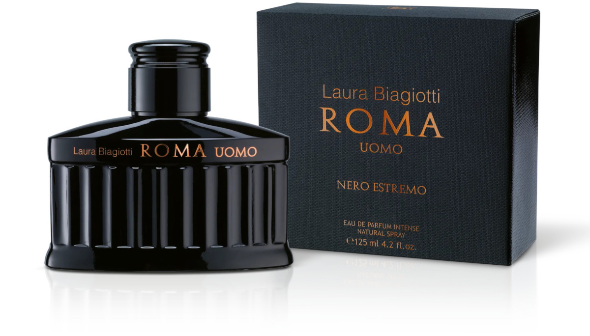 Laura Biagiotti parfüüm Roma Uomo Nero Estremo 125ml, meestele