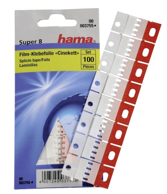 Hama Film Splicing Tape Cinekett S 8 100pcs 3755