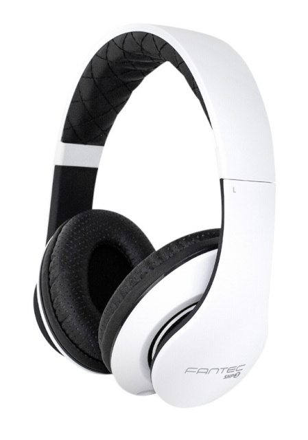 Fantec kõrvaklapid SHP-3 valge/must Stereo Headphone with Microphone A