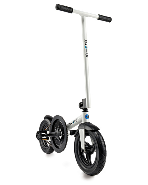 Micro jalgratas Pedalflow, valge