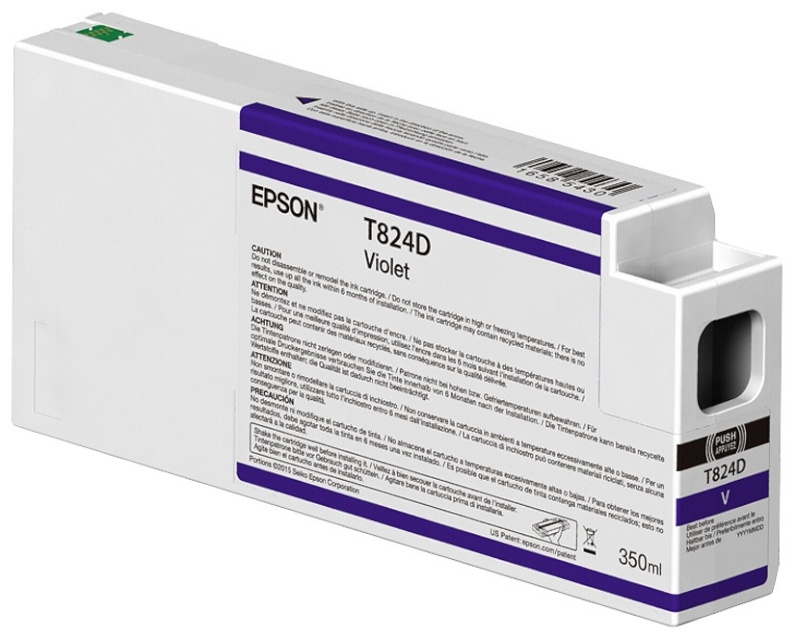 Epson tindikassett UltraChrome HDX lilla 350ml T824D