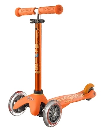 Micro tõukeratas Mini Deluxe, oranž
