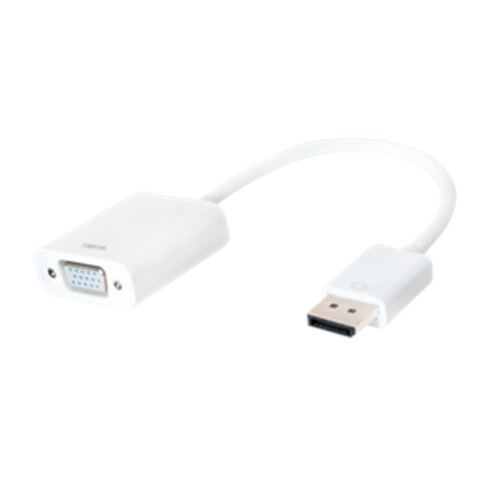 LogiLink Logilink CV0059B, Display Port 1.2 to VGA Active Adapter with 15cm cable : VGA, DisplayPort