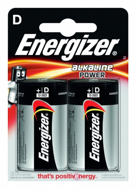 Energizer patarei Alkaline Power D E95/ 2tk