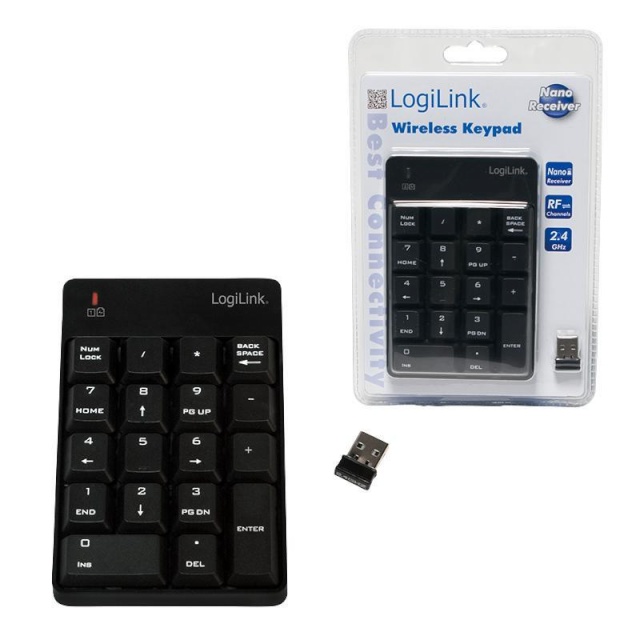 Logilink klaviatuur Wireless Numeric Keypad
