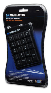 Manhattan klaviatuur Ultra Slim Numeric Keypad USB must