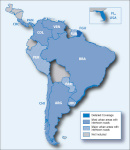Garmin Lõuna-Ameerika mälukaart