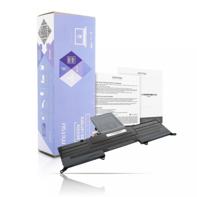 Mitsu sülearvuti aku for Acer Aspire S3 3000 mAh (33 Wh) 10.8 - 11.1 Volt