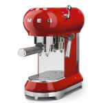 Smeg espressomasin ECF01RDEU, 1950-ndate stiil, punane