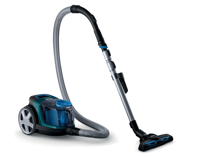 Philips tolmuimeja FC9334/09 PowerPro Compact Cylinder Vacuum Cleaner, must/sinine