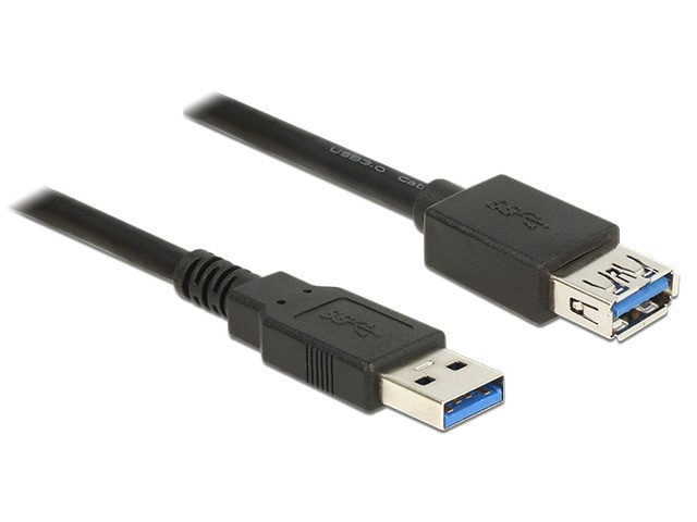 Delock kaabel Extension USB 3.0 Type-A male > USB 3.0 Type-A female 2m must