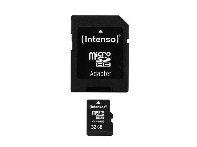 Intenso mälukaart microSD 32GB SDHC Class10
