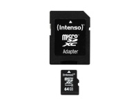 Intenso mälukaart microSDXC 64GB Class10