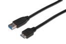 Assmann kaabel USB 3.0 Cable USB A - microUSB B 1m
