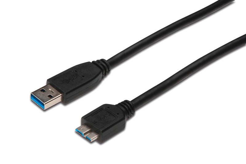 Assmann kaabel USB 3.0 Cable USB A - microUSB B 1m