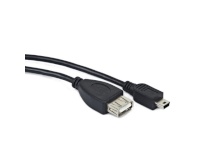 Gembird kaabel OTG Cable USB Mini BM-> USB AF, 15cm