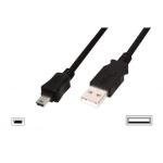 Assmann kaabel Cable USB A / miniUSB B M / M 1 m must