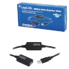 Logilink kaabel Extension Cable USB 2.0 25m, must