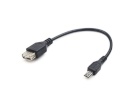 Gembird cable USB OTG AF to micro BM, 0,15 m