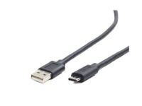 Gembird kaabel USB 2.0 cable to type-C (AM/CM), 1m, black