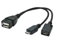 Gembird kaabel OTG Cable USB micro AF- BM+(F) USB 2.0 OTG 15CM
