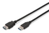 Assmann kaabel Extension Cable USB 3.0 SuperSpeed Type USB A / USB A / Z must 3,0m