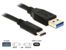 Delock kaabel Cable USB Type-C (M) -USB 3.1 (AM) 50cm