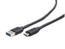 Gembird kaabel USB Cable Type-C(M)-AM 3.0 1.8m must
