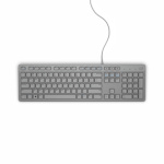 Dell klaviatuur KB216 Multimedia, Wired, Keyboard layout EN, Grey, English, Numeric keypad