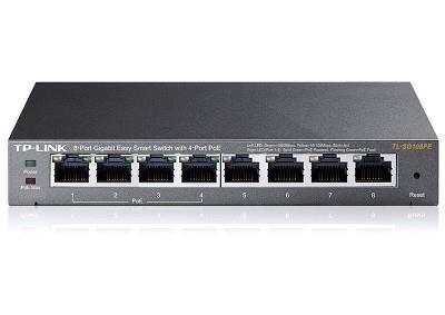 TP-Link switch TL-SG108PE Smart 8xGE (4xPoE)