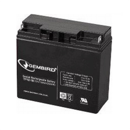 EnerGenie UPS Rechargeable battery 12V 17 AH for NominalVoltage: 12VDimensions: 181 x 76 x 167 mmHeight (incl. terminal): 167 mmWeight: 6 kgVA