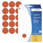 Herma etikett Adhesive Labels punane 32mm 32 Sheets 111x170 480tk 2272