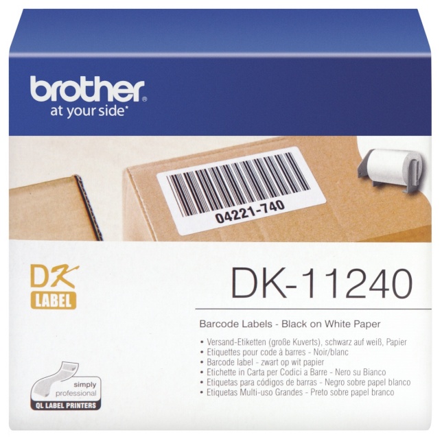 Brother etikett Barcode Labels DK-11240