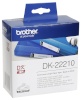 Brother etikett DK-22210 Continuous Length Paper Tape DK 2,9cmx30,5m valge