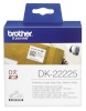 Brother etikett Continuous Paper Tape valge, 30,48 m x 38mm DK-22225