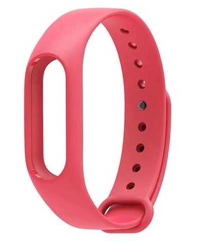Randmerihm Silicone Watch Strap (Xiaomi Mi Band 2) punane