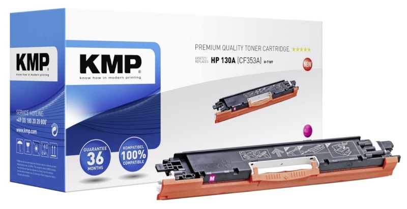 KMP tooner H-T187 punane Asendustoode: CF 353 A