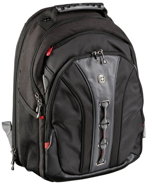 Wenger sülearvutikott-seljakott Legacy Backpack 16", must/hall