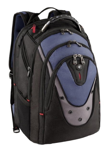 Wenger reisikott Ibex 17 must / sinine Notebook Backpack