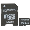 Transcend mälukaart microSD 2GB + adapter
