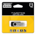GOODRAM mälupulk TWISTER 8GB must USB2.0