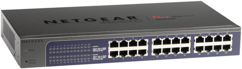 Netgear switch JGS524E Gigabit ProSafe 24port managed