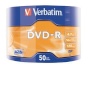 Verbatim toorikud DVD-R 16x 4.7GB 50tk SP Matt hõbedane Wrap 43788