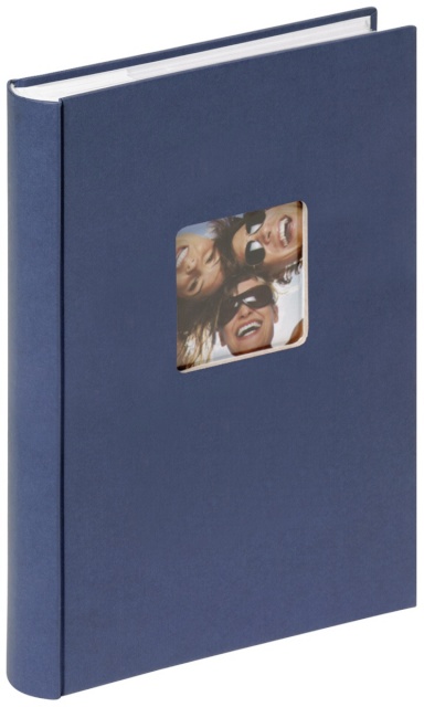 Walther fotoalbum Fun sinine 10x15 300 fotot Memo Slip-in ME111L