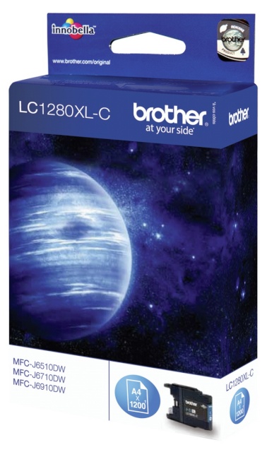 Brother tindikassett LC-1280 XLC tsüaan