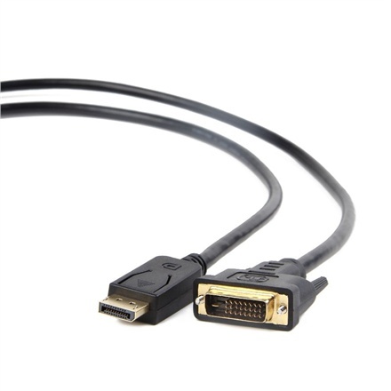 Gembird CC-DPM-DVIM-6 video cable adapter 1.8 m DisplayPort DVI Black